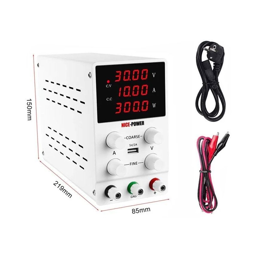 Laboratóriumi tápegység SPS3010 0-30V/0-10A