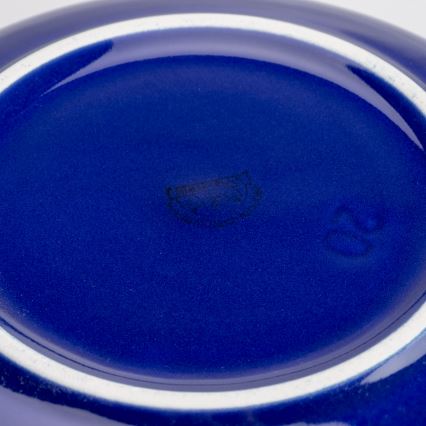 Kerámia kompótos tál Lada 20 cm kék