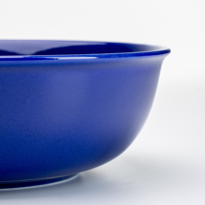 Kerámia kompótos tál Lada 20 cm kék