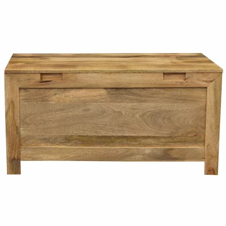 Láda HINA 45x90 cm tömör fa/mangó fa