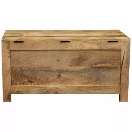 Láda HINA 45x90 cm tömör fa/mangó fa