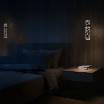 LAGOS csillár kábelen LED/8W/230V arany