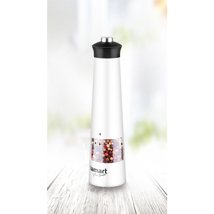 Lamart - Elektromos fűszerdaráló 4xAAA