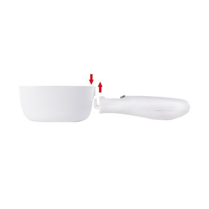 Lamart - LCD-kijelzős mérlegkanál, 2xAAA, fehér