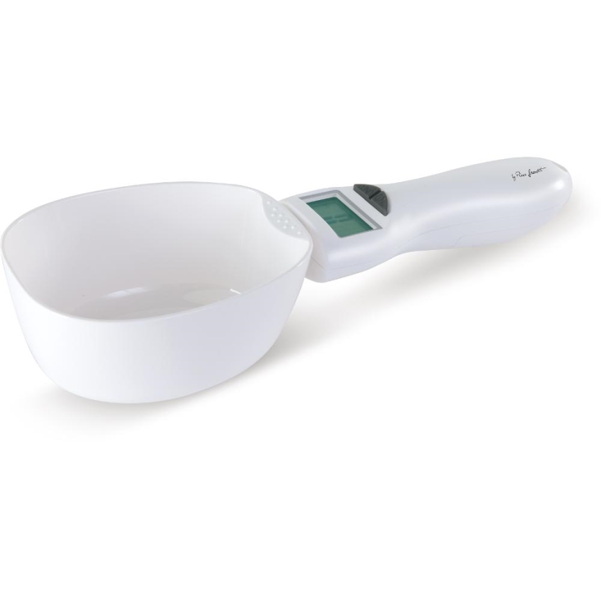 Lamart - LCD-kijelzős mérlegkanál, 2xAAA, fehér
