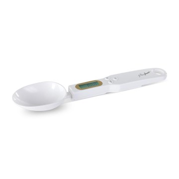 Lamart - LCD-kijelzős mérőkanál 1xCR2032 fehér