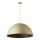 Lámpa zsinóron SFERA 1xE27/60W/230V átmérő 50 cm arany/fekete