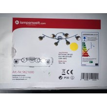 Lampenwelt - LED Spotlámpa 6xE14/4W/230V