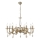 Láncos CASTRO csillár 8xE14/40W/230V arany