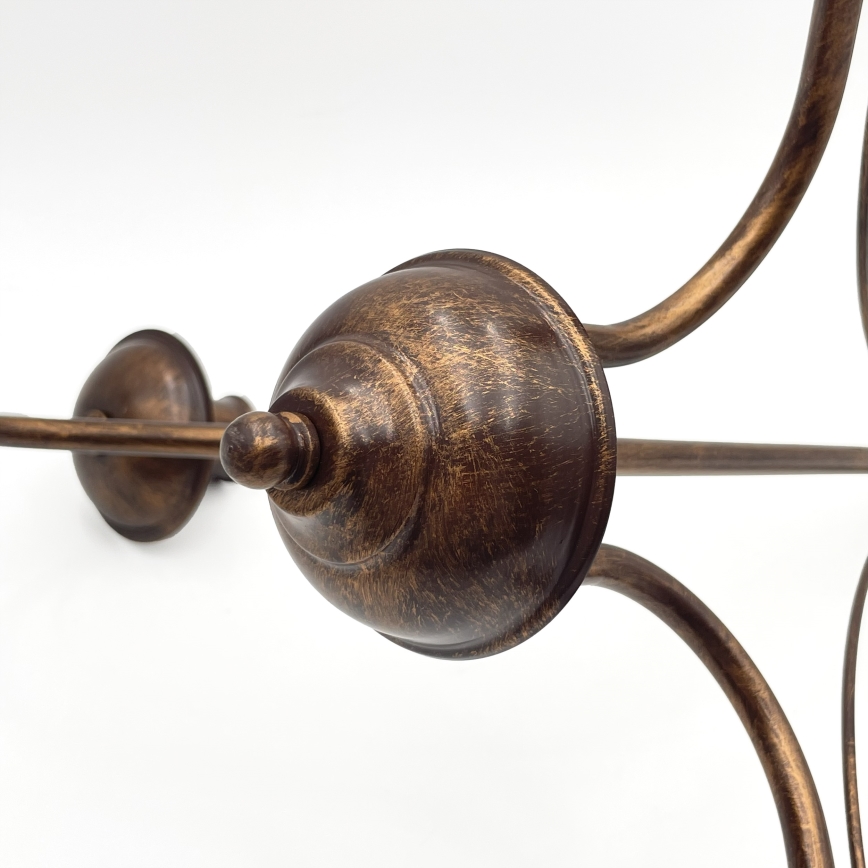 Láncos csillár ANTON 3xE14/15W/230V bronzszínű