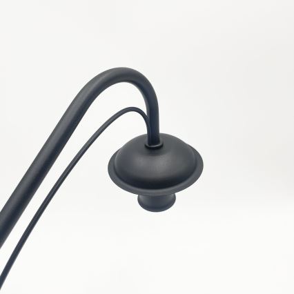 Láncos csillár ANTON 8xE14/60W/230V fekete