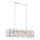 Láncos csillár CRYSTALLINE 13xE14/40W/230V fényes króm
