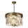 Láncos csillár CRYSTALLINE 6xE27/40W/230V bronz