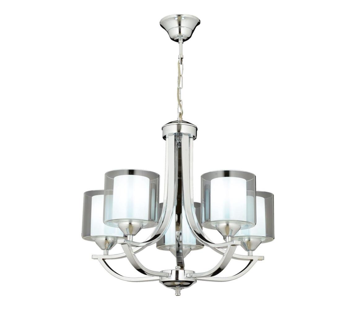 Láncos csillár NOVARA 5xE27/40W/230V fényes króm 683AVN1434