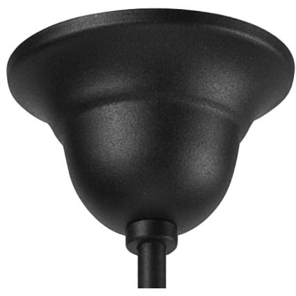 Láncos csillár RETRO II 5xE27/60W/230V matt fekete