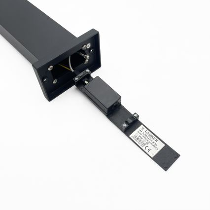 LANTHEA kültéri lámpa 1xGU10/11W/230V IP44 50 cm fekete