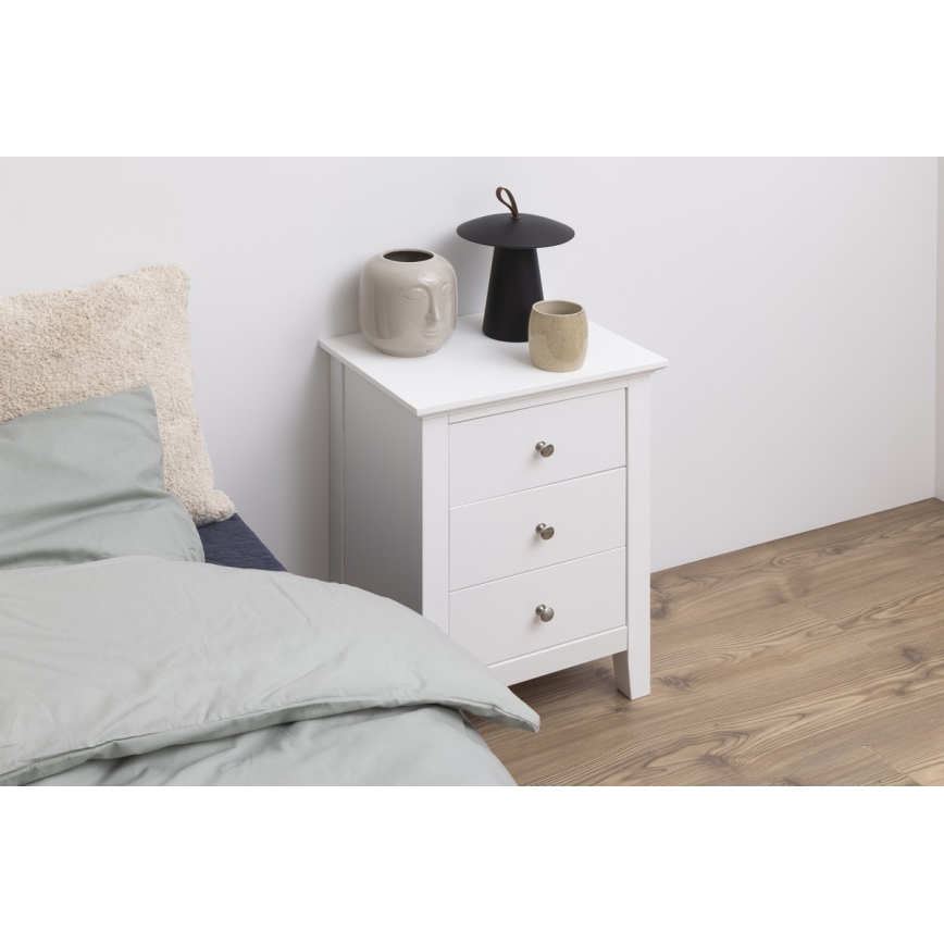 LARA éjjeli szekrény fehér