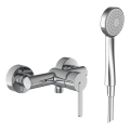 LAUFEN H3310810041311 - LUA zuhanyszett csapteleppel, magasfényű króm
