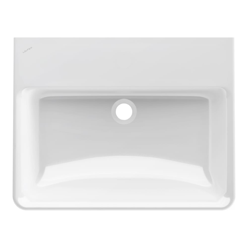 LAUFEN H8109630001091 - Beépíthető/fali mosdó PRO 60x46,5 cm kerámia/fehér