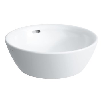LAUFEN H8129620001091 - PRO ráépíthető mosdó, Ø 42 cm, kerámia/fehér