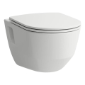 LAUFEN H8669540000001 - Falra szerelhető WC PRO, kerámia/fehér + SoftClose PRO WC-ülőke, duroplast/fehér