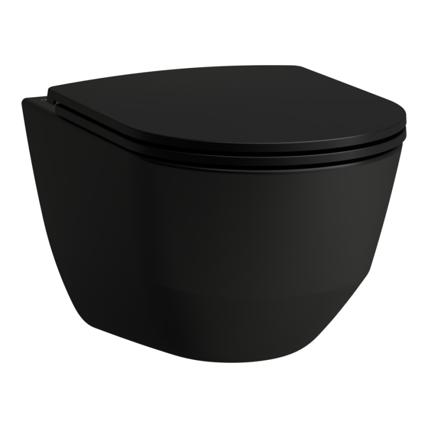 LAUFEN H8989667160001 - WC-ülőke SoftClose PRO duroplaszt/fekete