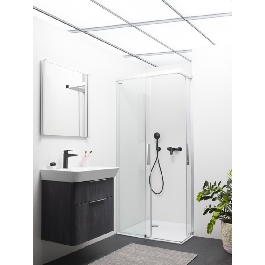 LAUFEN HF500702428000 - LAURIN mosdócsaptelep 16,2 cm matt titán fekete