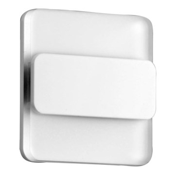 LDST DU-01-B-BZ10 - DUO lépcsővilágító lámpa 10xLED/1,2W/230V fehér 6500K