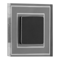 LDST KE-01-SC-BC8 - LED Lépcsőmegvilágító KELLY 8xLED/1,2W/230V matt fekete