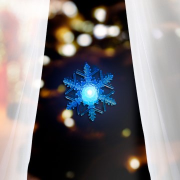 LED ablakdísz/2xCR2032