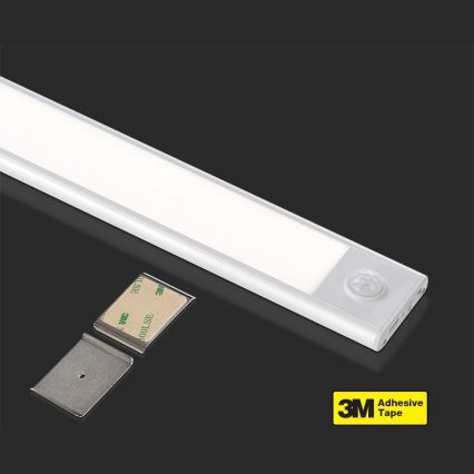 LED alatti világítás érzékelővel LED/2,5W/5V 3000 mAh 3000K