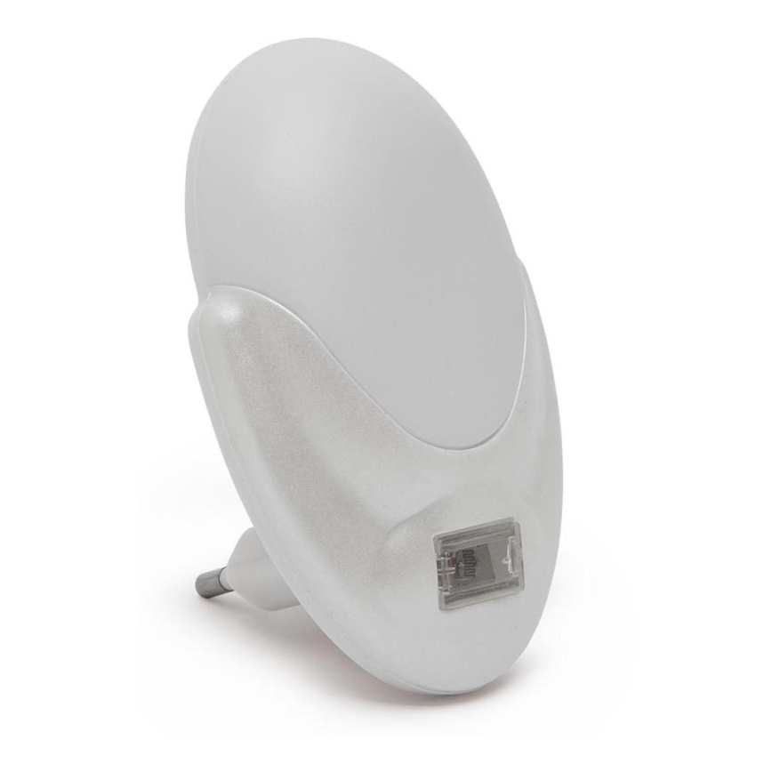 LED Aljzatos orientációs lámpa alkonyatérzékelővel LED/1W/230V