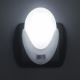 LED Aljzatos orientációs lámpa alkonyatérzékelővel LED/1W/230V