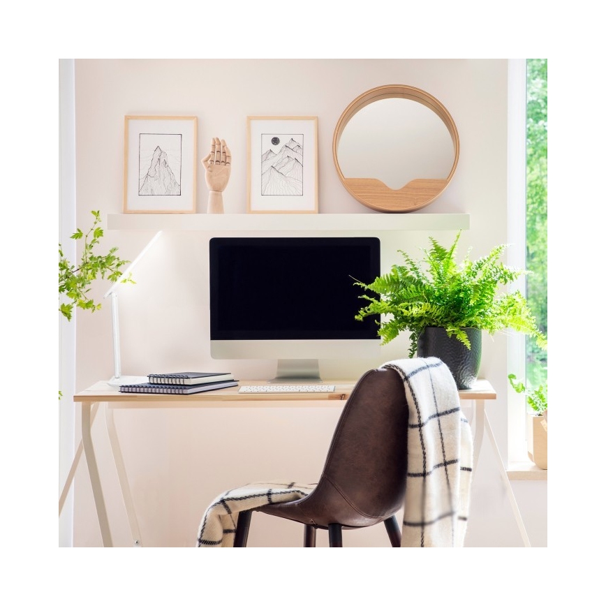 LED állítható fényerejű asztali lámpa NOBLITE N LED/7W/230V 3000/4000/6500K fehér