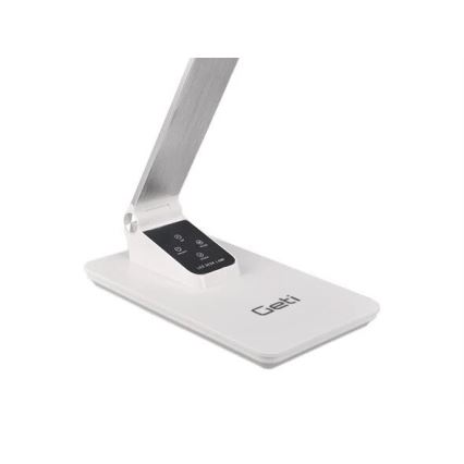 LED állítható fényerejű asztali lámpa USB-vel LED/7W/230V 3000K/4000K/5500K fehér