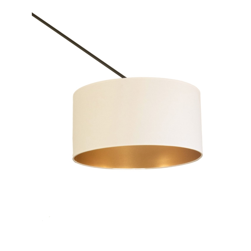 LED állítható csillár rúddal GORTA 1xE27/60W/230V fehér/arany