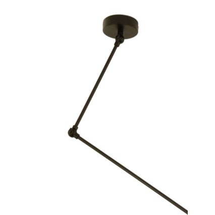 LED állítható csillár rúddal GORTA 1xE27/60W/230V fehér/arany