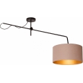 LED állítható felületre szerelhető csillár VENICE 1xE27/60W/230V bézs/arany