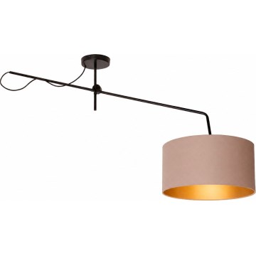 LED állítható felületre szerelhető csillár VENICE 1xE27/60W/230V bézs/arany