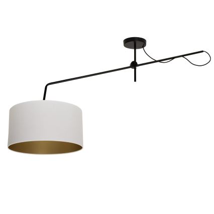 LED állítható, felületre szerelhető csillár VENICE 1xE27/60W/230V fehér/arany