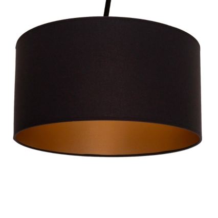 LED állítható felületre szerelhető csillár VENICE 1xE27/60W/230V fekete/arany