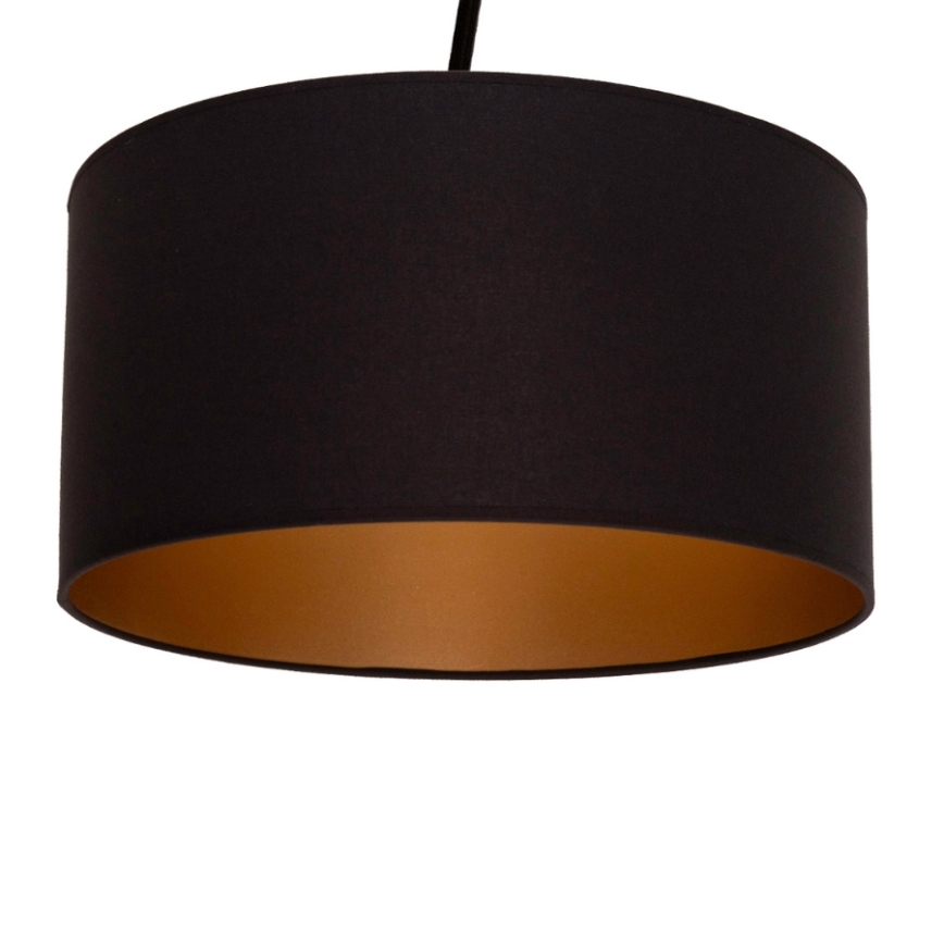LED állítható felületre szerelhető csillár VENICE 1xE27/60W/230V fekete/arany