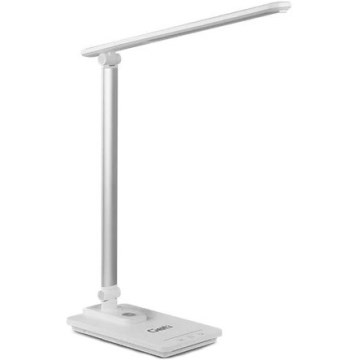 LED állítható fényerejű asztali lámpa USB-vel LED/9W/230V 3000K/4000K/5500K fehér