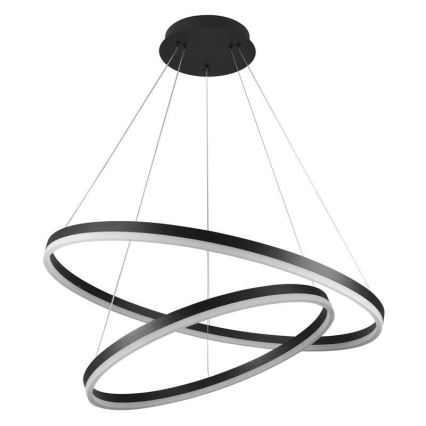 LED Fényerőszabályzós csillár kábellel LED/100W/230V 3000-6500K átm. 80 cm + távirányító