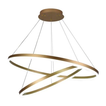 LED Fényerőszabályzós csillár kábellel LED/100W/230V 3000-6500K átm. 80 cm + távirányító