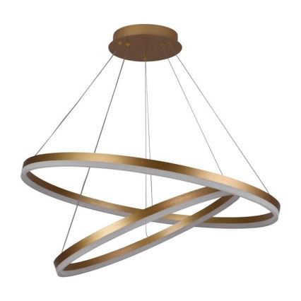 LED Fényerőszabályzós csillár kábellel LED/100W/230V 3000-6500K átm. 80 cm + távirányító