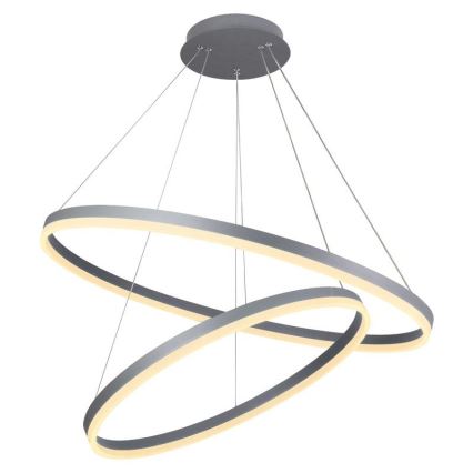 LED Fényerőszabályzós csillár kábellel LED/100W/230V 3000-6500K átm. 80 cm + távirányító