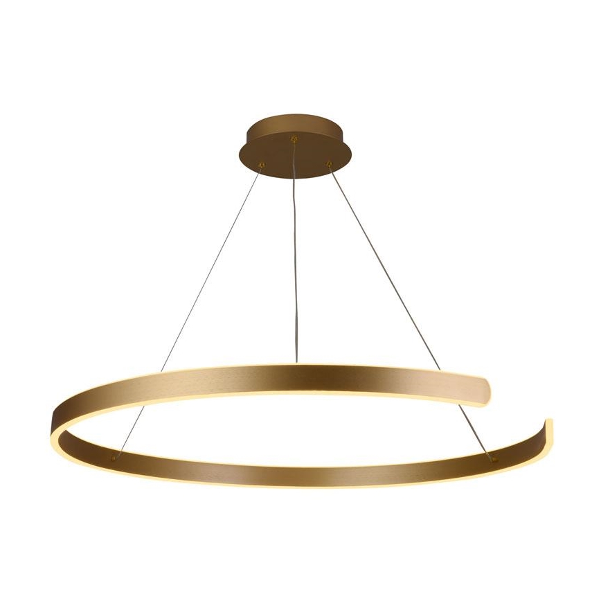 LED Fényerőszabályzós csillár kábellel LED/100W/230V 3000-6500K átm. 80 cm + távirányító