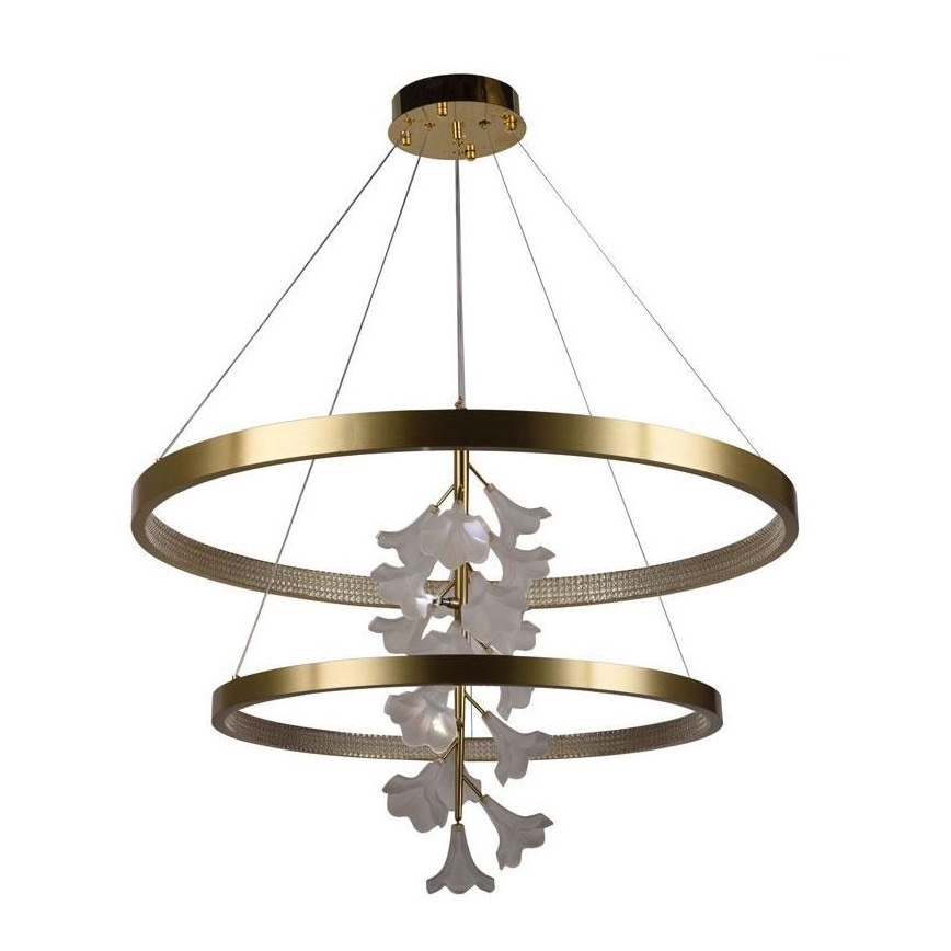 LED Fényerőszabályzós csillár kábellel LED/100W/230V 3000-6500K + távirányító