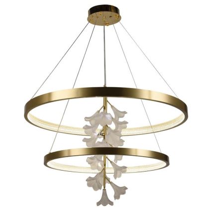 LED Fényerőszabályzós csillár kábellel LED/100W/230V 3000-6500K + távirányító